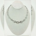 Elegant Silver Jewelry Set 