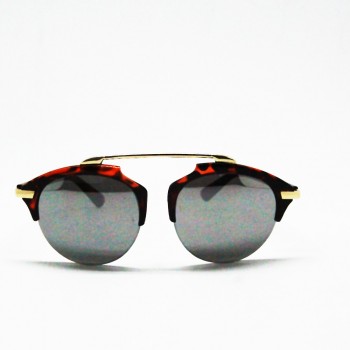 Red Reflective Retro Sunglasses