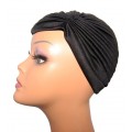 Turban Head Wrap - Black