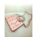 Tassel Charm Pink Tote Bag
