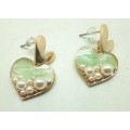 Heart Stud Earrings