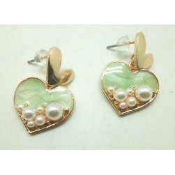 Heart Stud Earrings