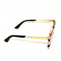 Pattern Frame Sunglasses - Rose